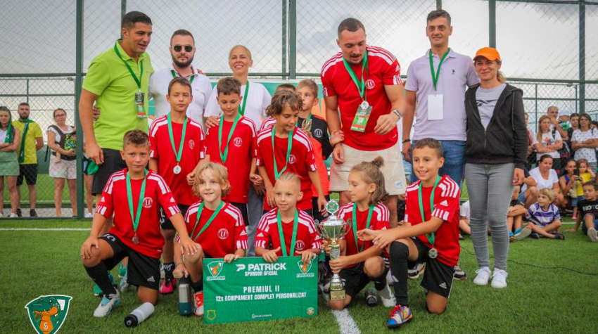 Imagine impresie Copiii de la CSC Dumbrăvița 2014 sunt vicecampionii Croco Cup Tournament